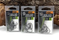 Fox Super Wide Gape Long Shank PTFE Karpfenhaken Micro Barbed Größe 2 4 6