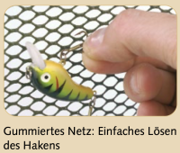 Vorschau: Balzer Never Hook Allroundkescher 2-teilig 60 x 60cm Länge 2,10m Vorschau: Balzer Never Hook Allroundkescher 2-teilig 60 x 60cm Länge 2,10m