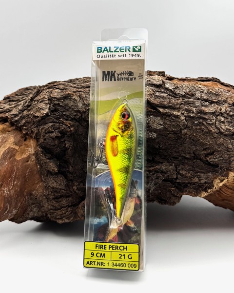 Balzer MK Super Natural Jerk 5 Farben 9cm 21g Matze Koch Sinkend Wobbler