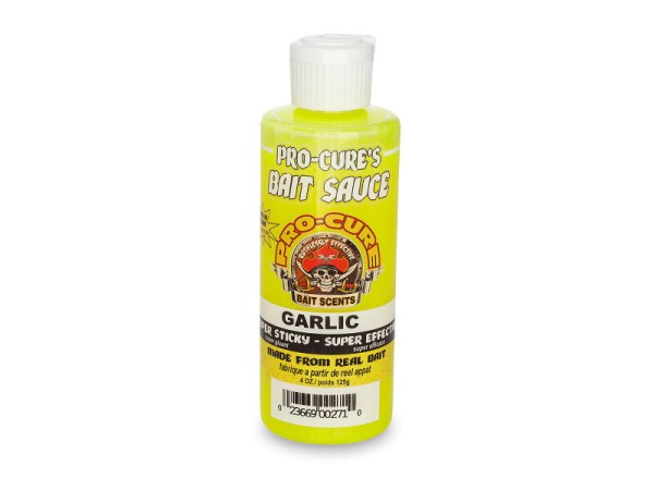 Pro-Cure Bait Sauce Garlic 112g 4oz Knoblauch-Lockstoff