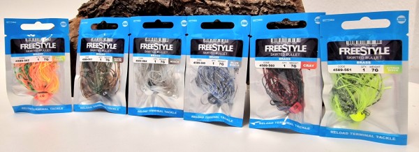 Spro Freestyle Skirted Bullets 7g 6 Farben