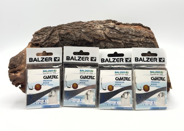 Balzer Camtec Premium Boilie schwarz 5 Stück Gr. 1 2 4 6 SALE
