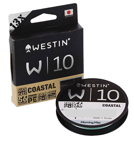 Westin W10 13 Braid Coastal Morning Mist 0,165mm 10,8kg 150m geflochtene Schnur