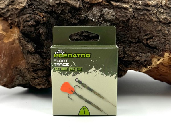 Fox Rage Predator Float Trace 52cm Size 6 und 4 Barbed - 40lb/18kg