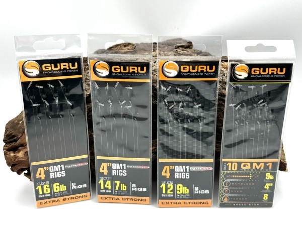 Guru 4" Speedstop QM1 Ready Rig´s Gr. 10 12 14 16 10cm Extra Strong