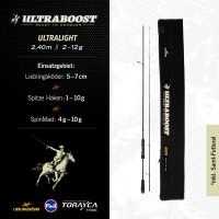Lieblingsköder Ultraboost Ultralight 2,40m 2-12g Barschrute