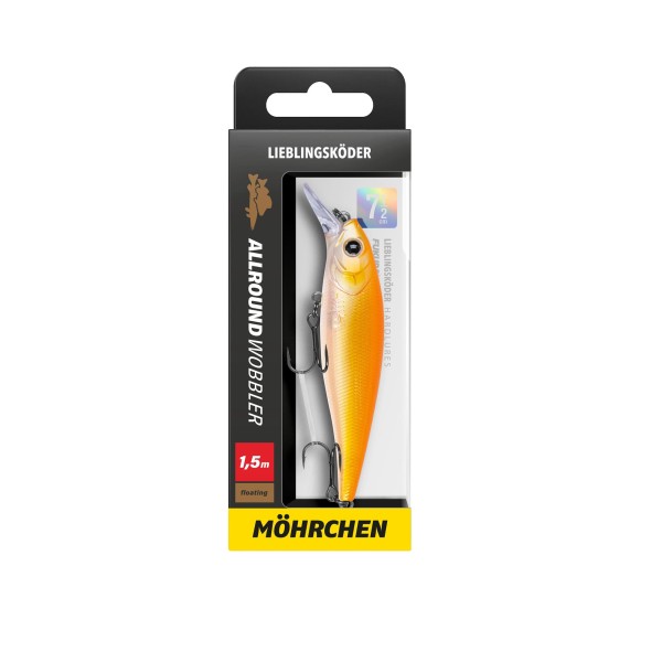 Lieblingsköder Allround Wobbler 75mm 9,4g Floating 6 Farben