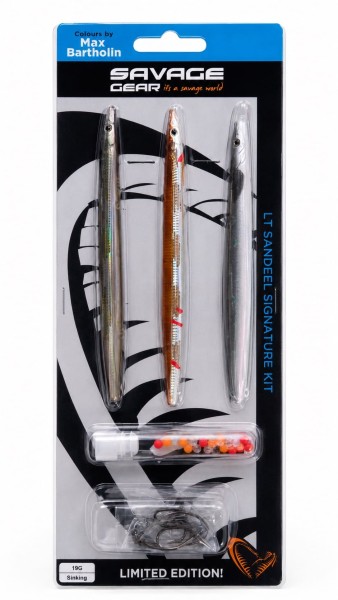 Savage Gear LT Sandeel Signature Kit 19g 12,5cm Limited Edition by Max Bartholin