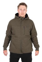 Fox Collection Sherpa Jacket Green & Black in S M L XL 2XL 3XL Fox Collection Sherpa Jacket Green & Black in S M L XL 2XL 3XL