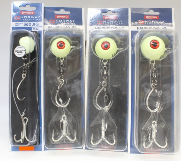 Spro Norway Expetion Halibut 360° Jig 150g 250g 350g 450g