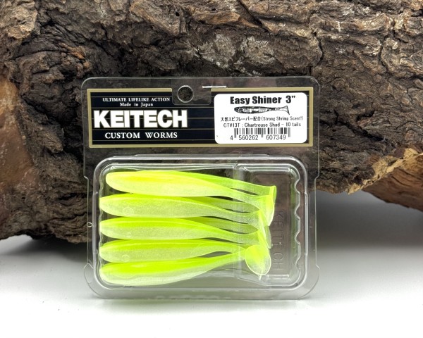 Keitech 3" Easy Shiner Barsch-Alarm 32 Farben UV Aktiv 7,2cm SALE
