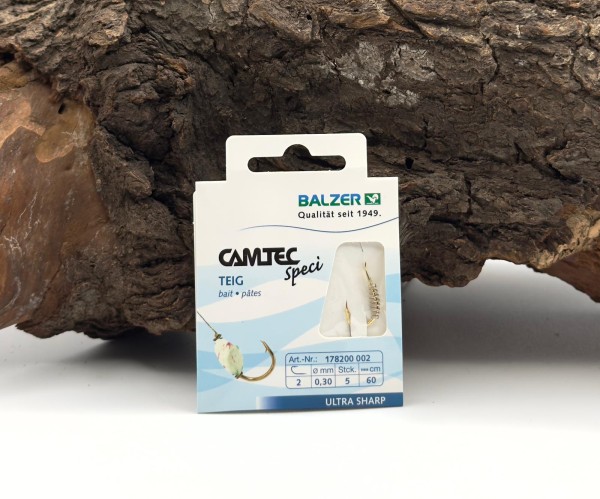 Balzer Camtec Speci Teig vergoldet 60cm Gr. 2 4 6 8 10 mit Spirale