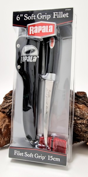Rapala Soft Grip Fillet Knifes Filetmesser 15cm Klingenlänge