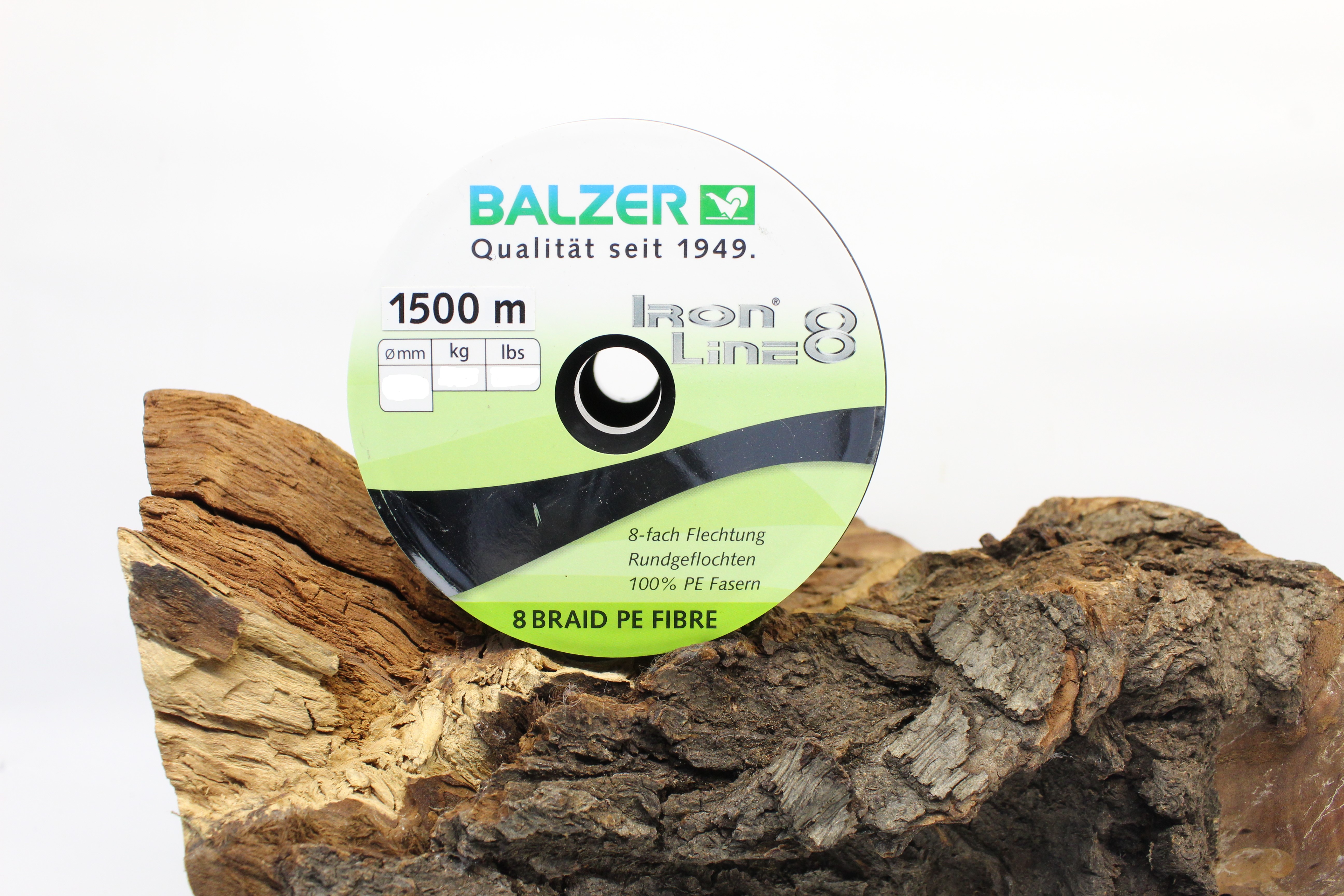 Balzer Iron Line 8 Pro Stuff 150m Chartreuse 10 Schnurstärken geflochtene Schnur