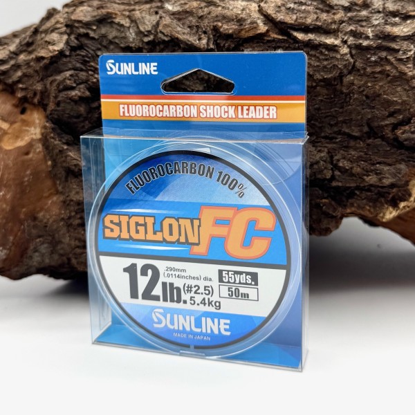 SUNLINE Siglon FC Fluorocarbon 50m 6lb 8lb 9lb 12lb 14lb 16lb 18lb 20lb 24lb 26lb