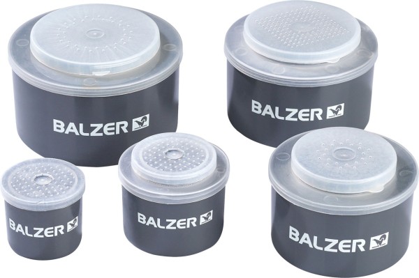 Balzer Köderdosen Set 5in1 stapelbar perforiert