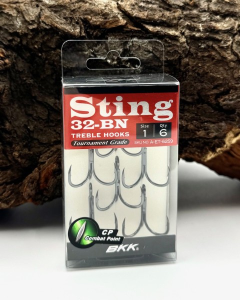 BKK Sting 32-BN Treble Hook Drillinge