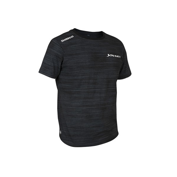 Shimano Yasei T-Shirt Grey Black Gr. S M L XL XXL XXXL
