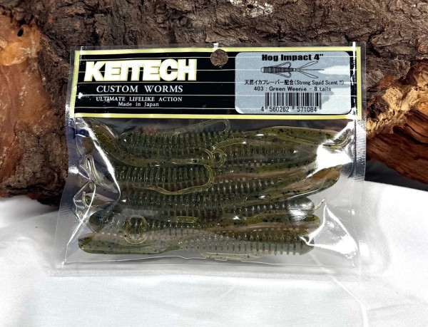 Keitech Hog Impact 4'' Gummikrebs 10cm 4,2g BA-Edition