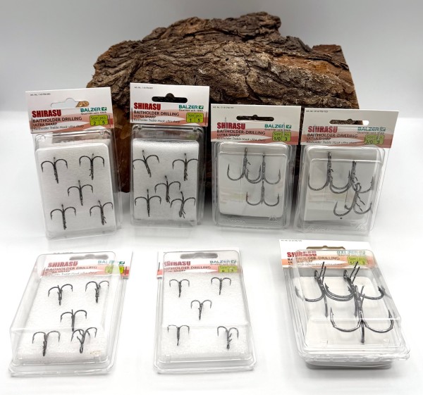 Balzer Shirasu Spezial Baitholder Drilling Gr. 1 2 4 6 8 1/0 3/0 5/0