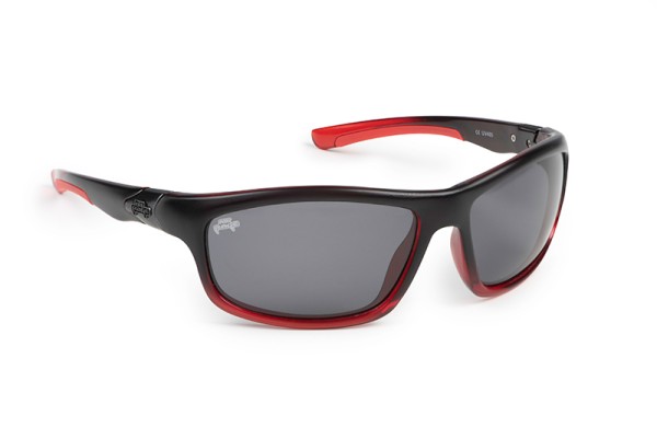 Fox Rage Eyewear Sunglasses Trans Red / Grey lens