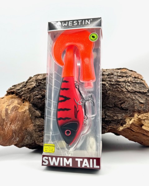 Westin Swim Tail Hybrid 12cm 62g Suspending 2 Tails 8 Farben