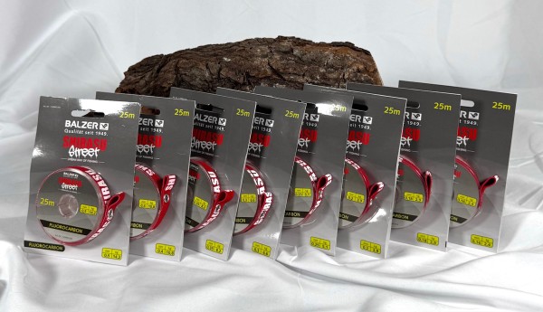 Balzer Shirasu Street Fluorocarbon 25m Spule 0,16-0,50mm 2,4-14,2kg