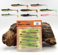Finity One 4" 9,5cm 5 Stück 9 Farben Gummiköder Finity One 4" 9,5cm 5 Stück 9 Farben Gummiköder