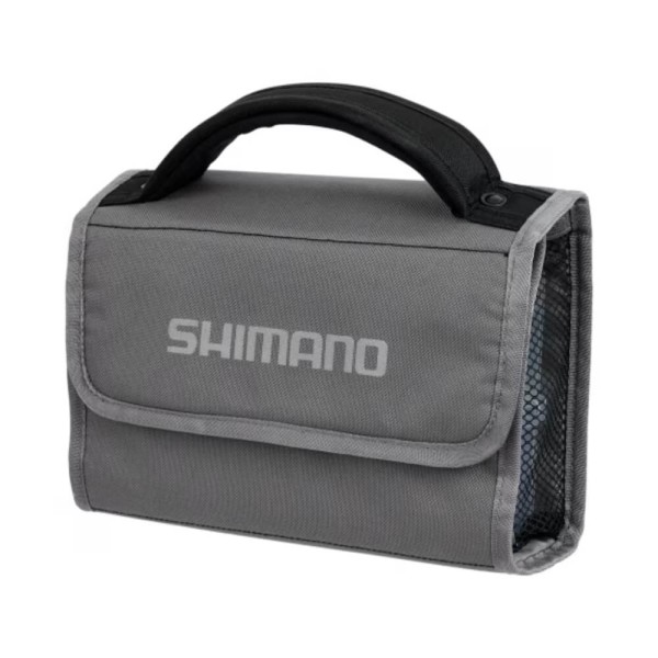 Shimano Predator Travellers Wrap Zubehörtasche mit Tacklebox und Klarsichthüllen
