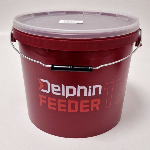 Delphin Feeder Futtereimer 17l mit Deckel