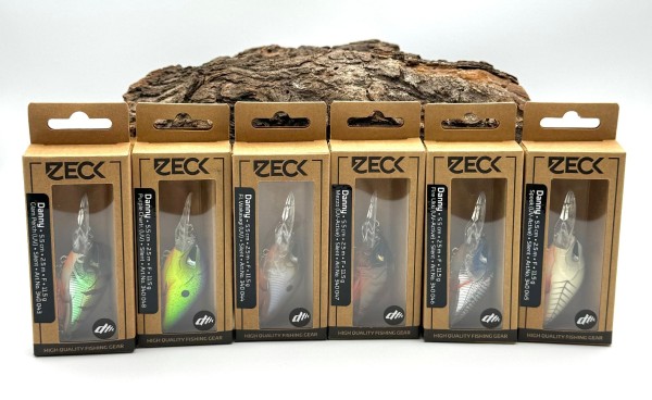 Zeck Danny 5,5cm Crankbait 11,5g 2,5m Lauftiefe F in 6 Farben BA Edition