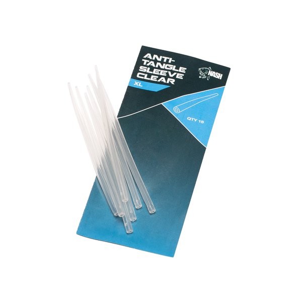 Nash XL Anti Tangle Sleeves Clear