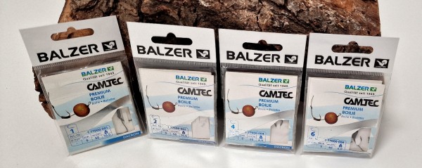 Balzer Camtec Premium Boilie schwarz 5 Stück Gr. 1 2 4 6