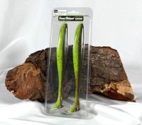 Keitech Easy Shiner 8'' 20cm 42g Green Pumpkin Chartreuse