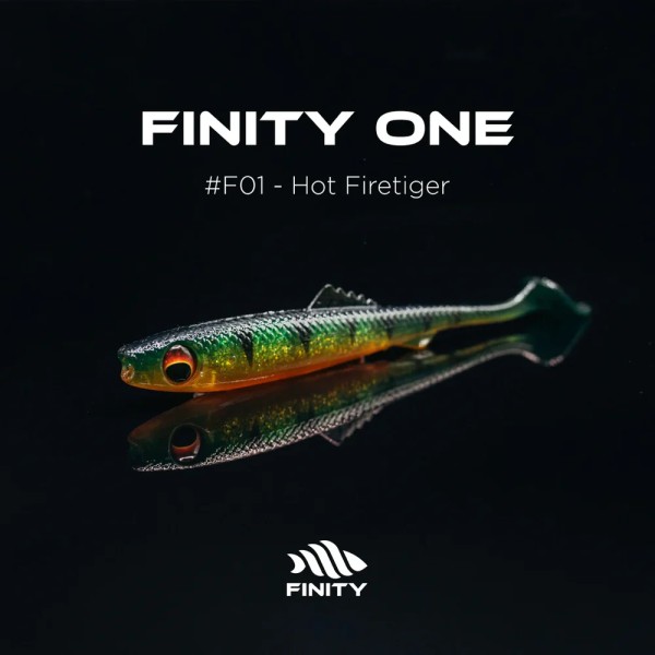 Finity One 4" 9,5cm Gummiköder