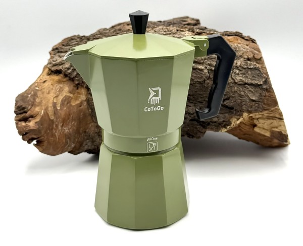Delphin CoToGo Kaffee Espresso Maker Green 300ml