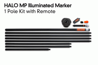 Fox Halo Illuminated Marker 1 Pole Kit incl. Remote Fox Halo Illuminated Marker 1 Pole Kit incl. Remote