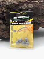 SPRO BOTTOM JIG 5x 7g Cheburashka Bottom Jigging SPRO BOTTOM JIG 5x 7g Cheburashka Bottom Jigging