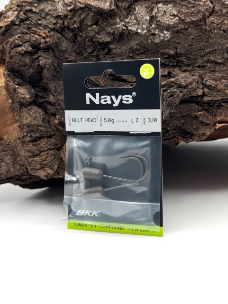 Nays BLLT Tungsten Head 3/0 3,5g 5,0g 7,0g Tube Jighead