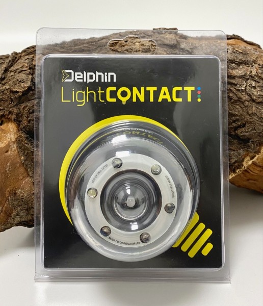 Delphin Light CONTACT 6 + 1 LED Bivvy Lampe Zeltlampe Bissanzeigerlampe