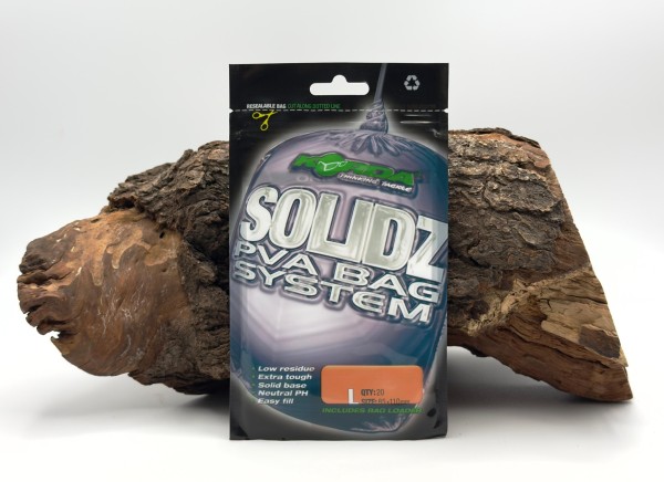 Korda Solidz Slow Melt PVA Bags L