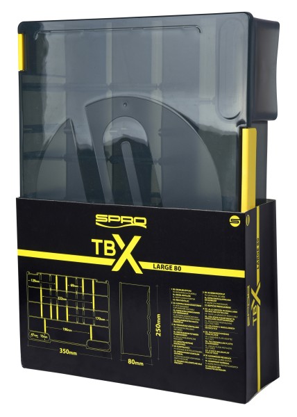 Spro TBX Tackle Box L80 Dark