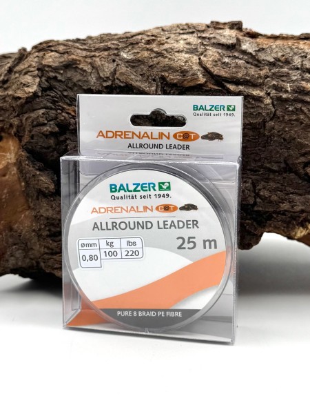 Balzer Adrenalin CAT Allround Leader 25m Waller Vorfachschnur