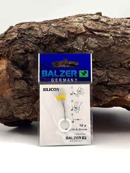 Balzer Siliconstopper S Ø 0,10-0,20mm Schnurstopper