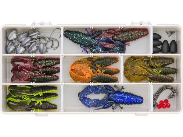 Westin CreCraw Box Finesse Craw Box für Barsch & Zander 44-teilig
