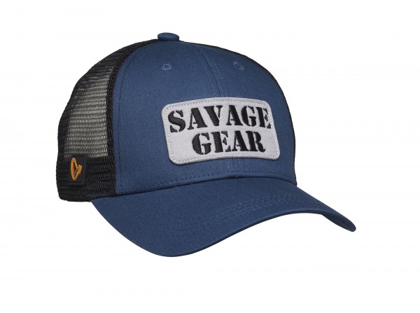Savage Gear Logo Badge Cap Teal Blue