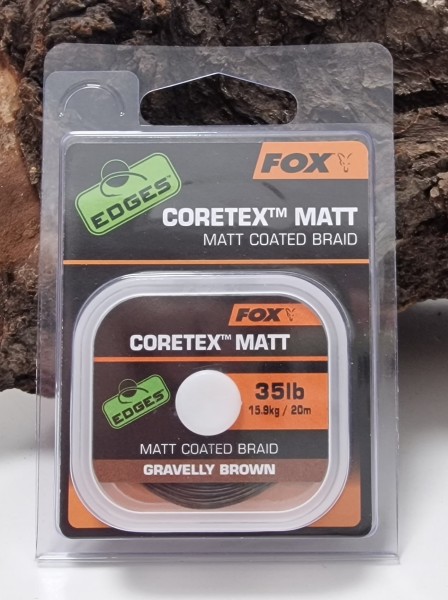 Fox Matt Coretex Gravelly Brown 35lb 20m