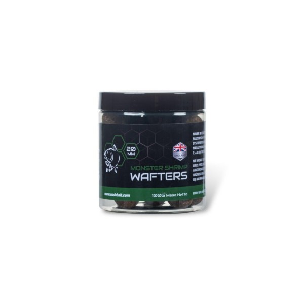 Nash Monster Shrimp Wafters 12mm 15mm 20mm Slow Sink Hookbaits