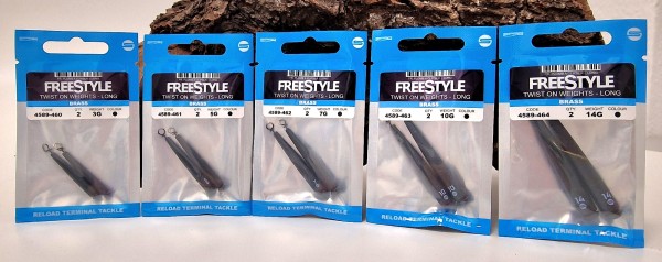 Spro Freestyle Twist-on Weights Long 3g 5g 7g 10g 14g