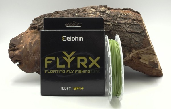 Delphin FLYRX Fliegenschnur WF3 WF4 WF5 WF6 100FT Floating